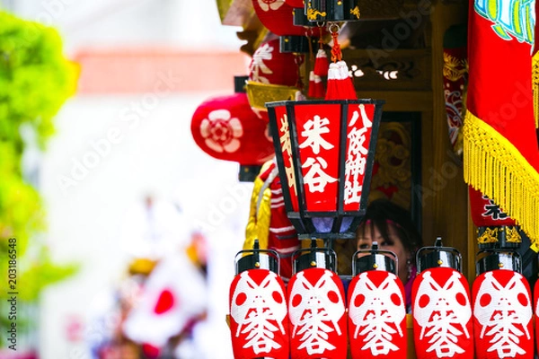 Fototapeta 宝塚だんじり祭り