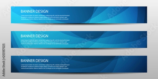 Obraz Abstract vector modern banner annual report design templates future Poster template design.