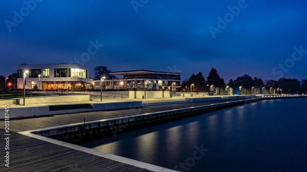Fototapeta Stadthafen Senftenberg