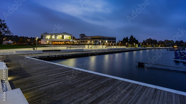 Fototapeta Stadthafen Senftenberg