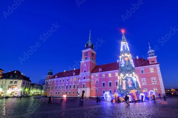 Fototapeta Natale a Varsavia