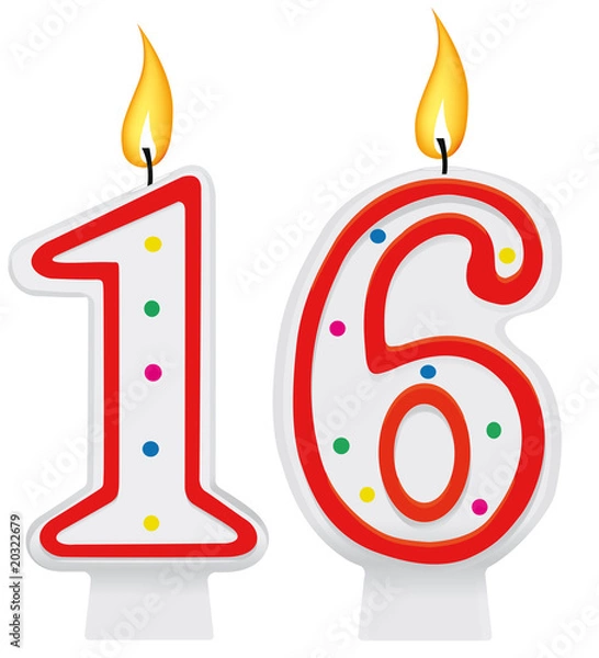 Fototapeta 16 ans