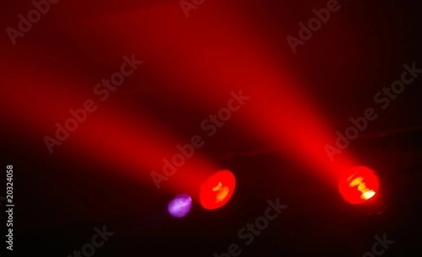 Obraz licht, disco, scheinwerfer, club