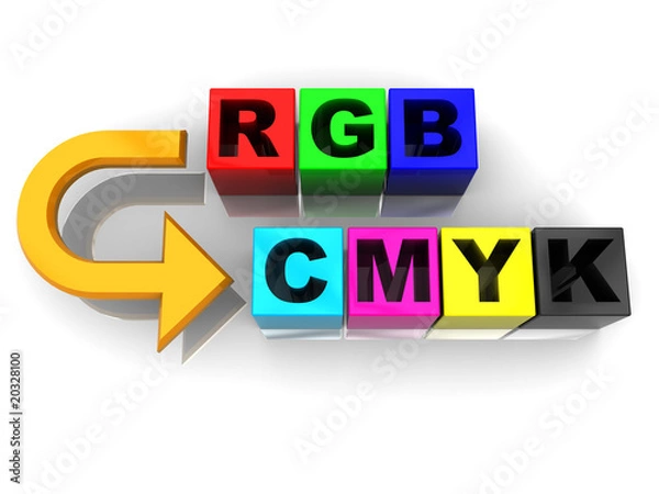 Obraz rgb to cmyk conversion