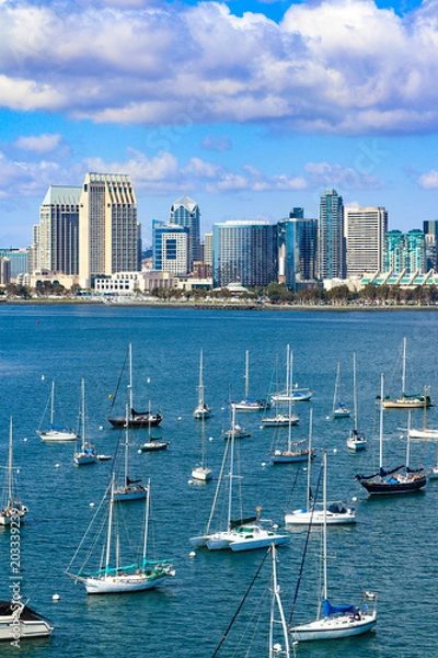 Obraz San Diego Skyline