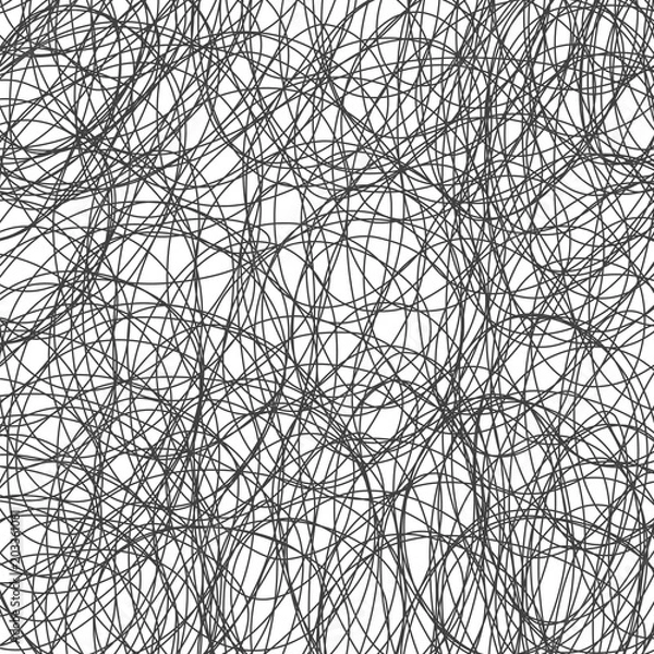 Obraz Black lines texture isolated on white background. Distress overlay textured. Grunge design elements.