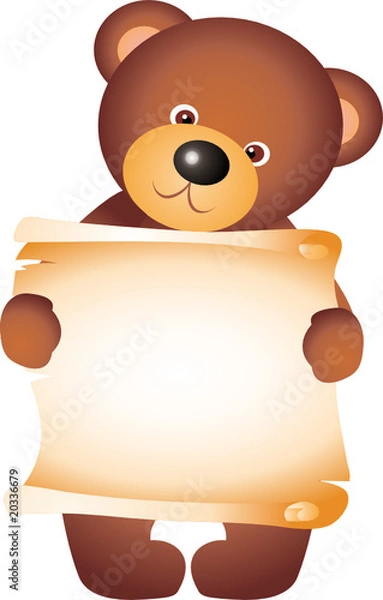 Obraz Bear vector