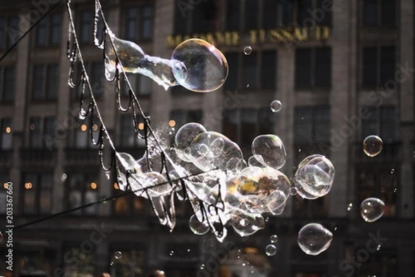 Obraz Golden bubbles