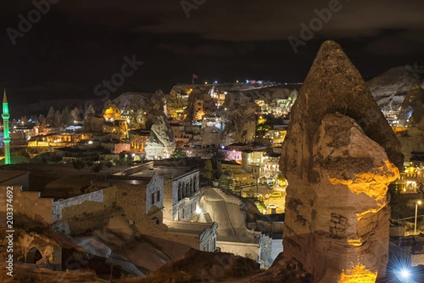 Obraz Cappadocia Turkey night