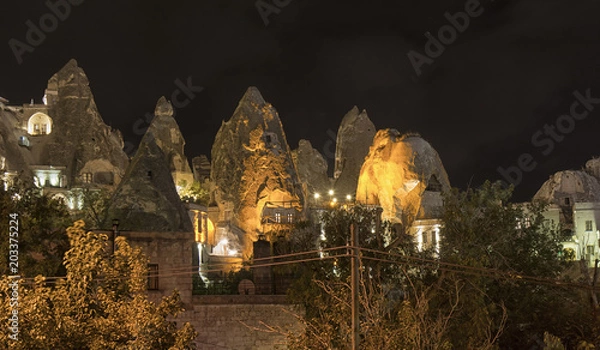 Obraz Cappadocia Turkey night