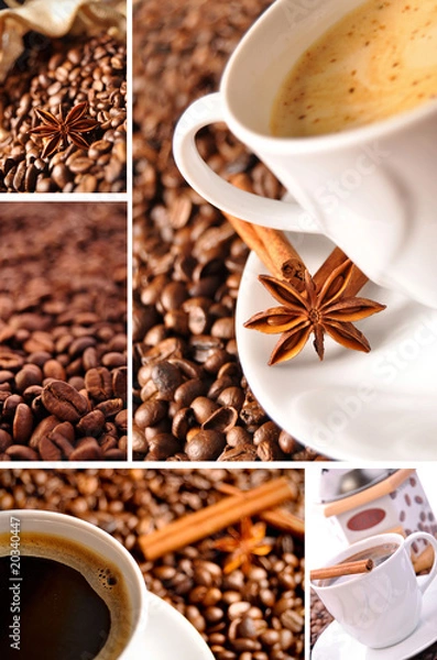 Obraz Coffee collage
