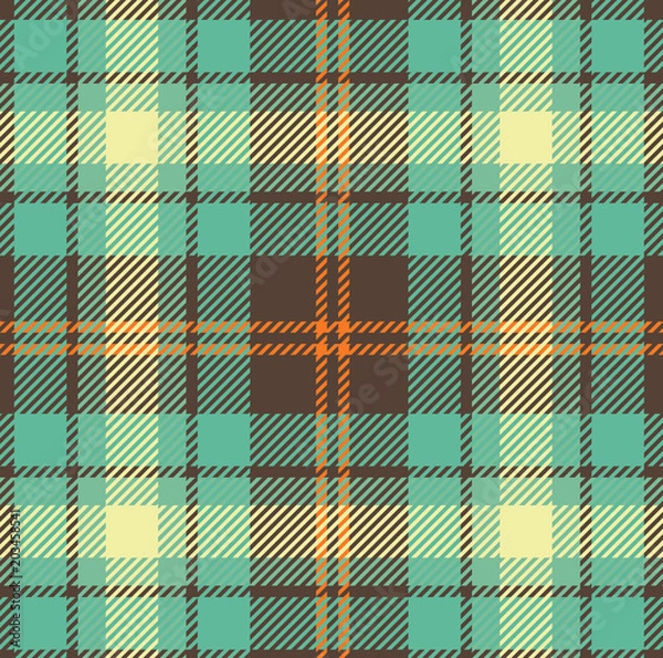 Obraz Seamless tartan vector pattern
