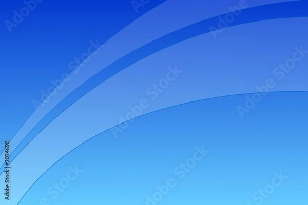 Fototapeta blue arc flair