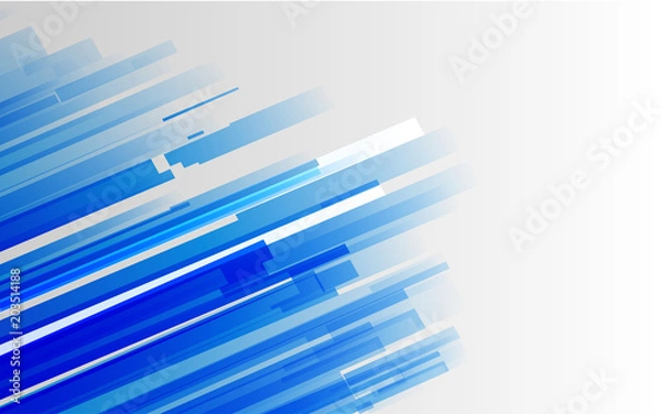 Fototapeta Straight lines abstract background, vector illustration