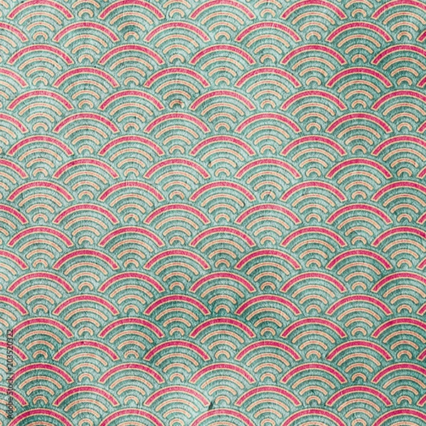 Fototapeta old retro pattern