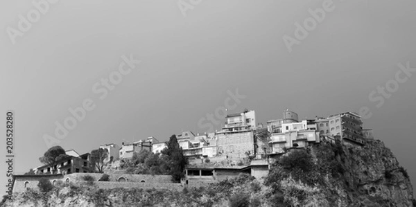 Obraz  summer travel travel in Sicily Italy old building architecture
