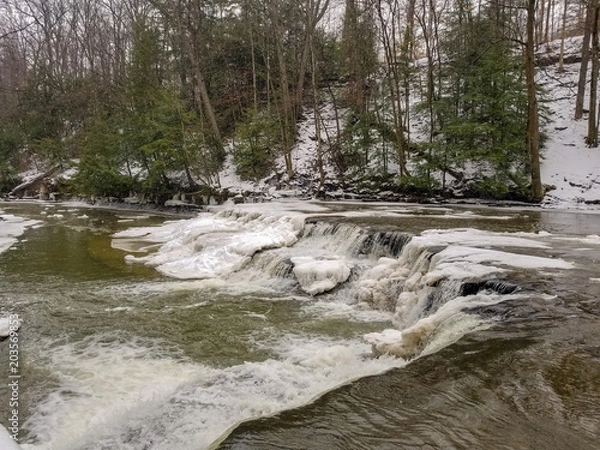 Obraz Frozen Waterfall