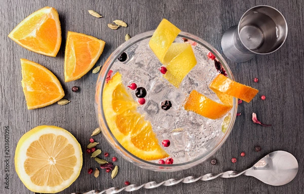 Obraz gin tonic