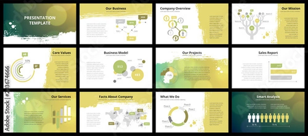 Obraz Business presentation templates