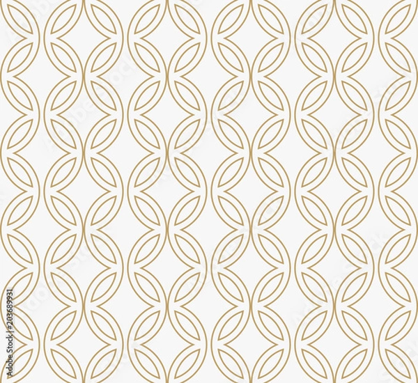 Fototapeta geometric seamless pattern with line, modern minimalist style pa