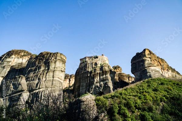 Fototapeta Isolated Monastery of Meteora