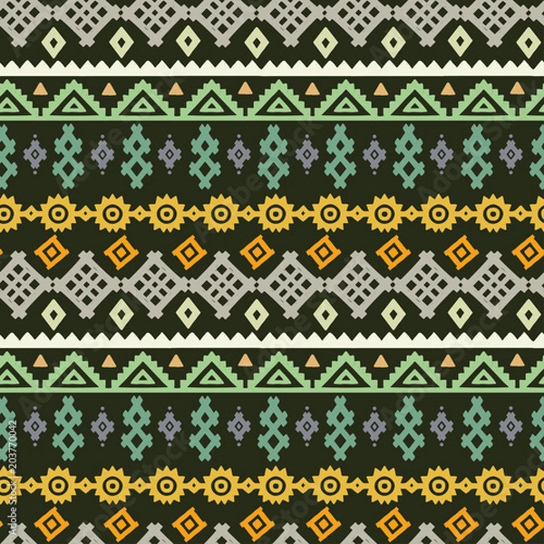 Obraz Ethnic seamless pattern