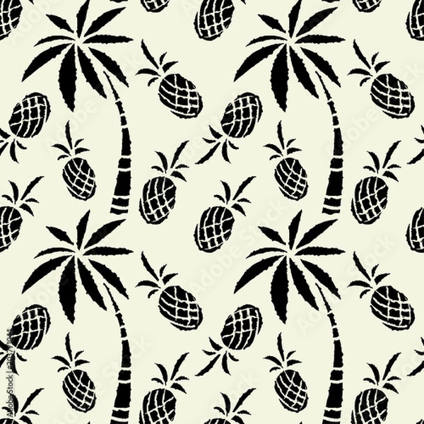 Obraz Summer seamless pattern