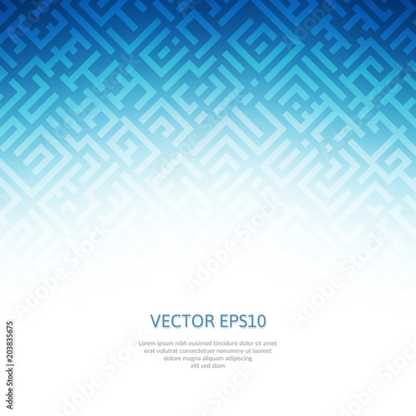 Fototapeta Abstract background for presentations. Vector geometric abstract background.