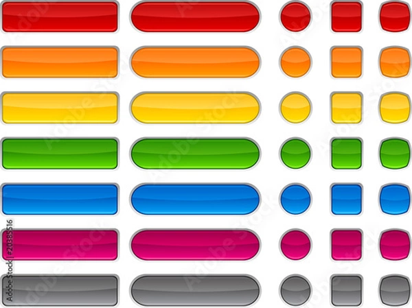 Fototapeta Web buttons.