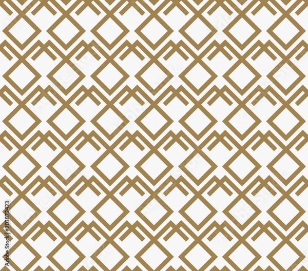 Fototapeta Modern Luxury stylish geometric textures with lines seamless patterns