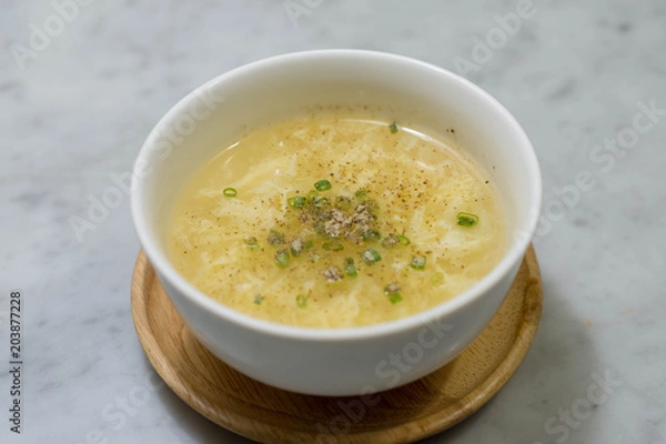 Obraz 卵・スープ・健康
