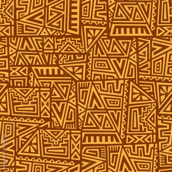 Fototapeta Creative Vector Seamless Pattern