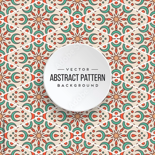 Fototapeta Seamless pattern tile
