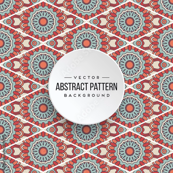Fototapeta Seamless pattern tile