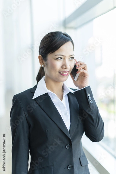 Fototapeta ビジネスウーマン フィリピン人