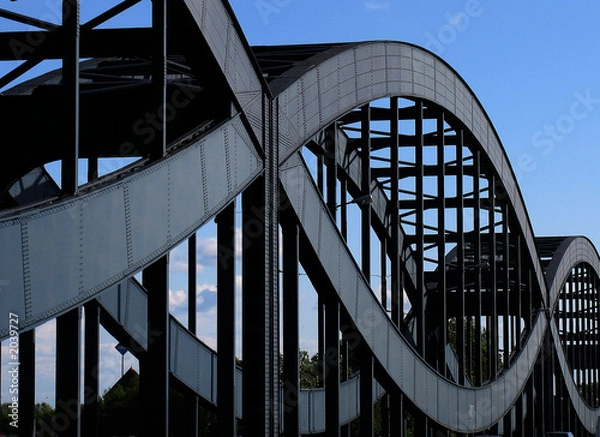 Obraz neue elbbrücke