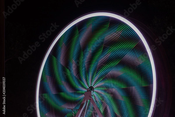 Fototapeta Roue lumineuse