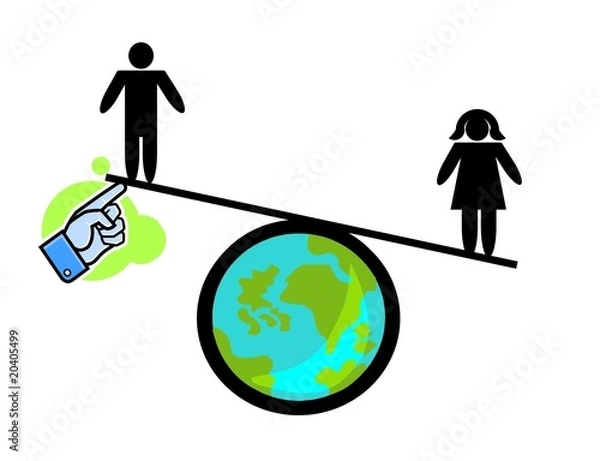 Obraz płaca nierówności 2