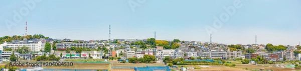 Fototapeta 横浜郊外の景色