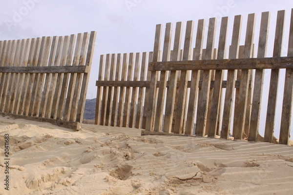 Obraz Vallas de madera