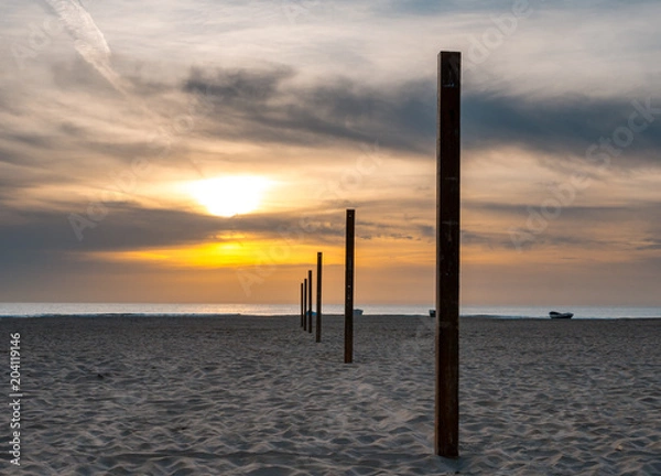 Obraz Amanecer en La Malvarrosa