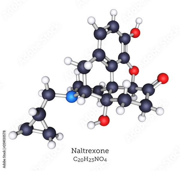 Fototapeta Naltrexone - An Opioid Antagonist