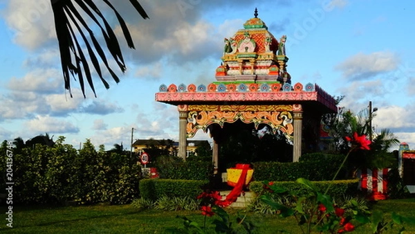 Obraz Hindu-Tempel - Mauritius