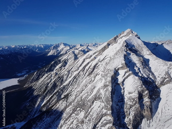 Obraz 캐나다 밴프 국립공원 - 캐스캐이드 산