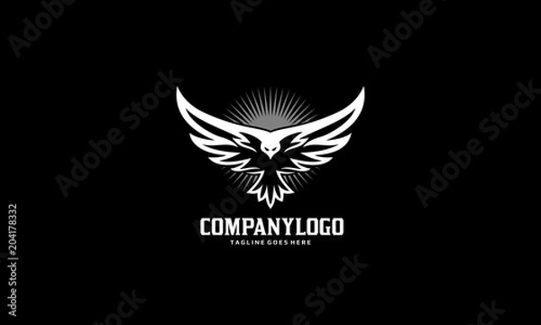 Obraz Bird Fly Logo - Eagle Wing Vector