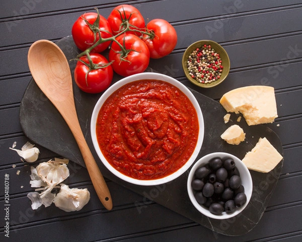 Obraz Tomato Sauce Ingredients 