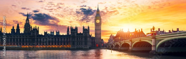 Obraz Wielki Ben i Parlament