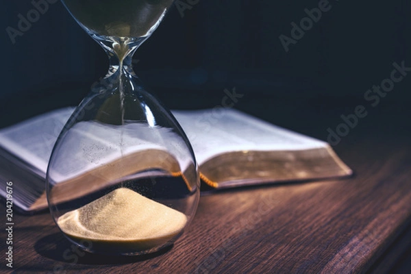 Obraz Time is running out according to the Bible