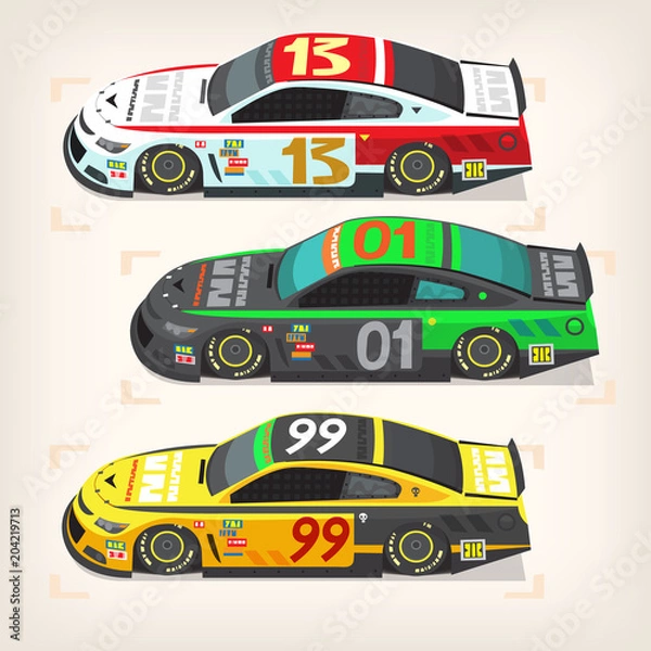 Obraz Racing cars at start