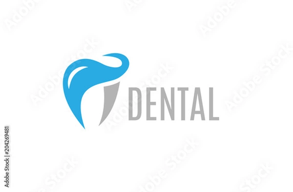 Obraz Modern dental logo